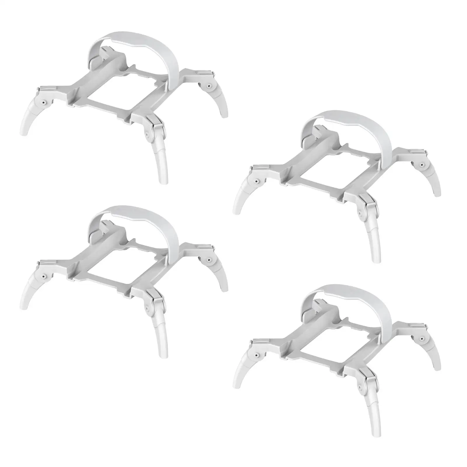 4x RC Foldable Landing Gear Support Legs Extender Protective Quick Release Height Extender for RC Airplane Replacement Parts