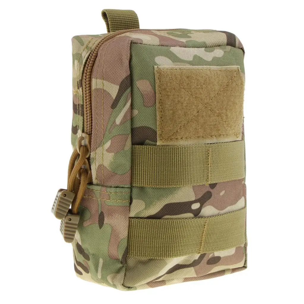 600D Nylon Molle Waist Pouch Tactical Accessory Bag Compact EMT Pouch 5 Color