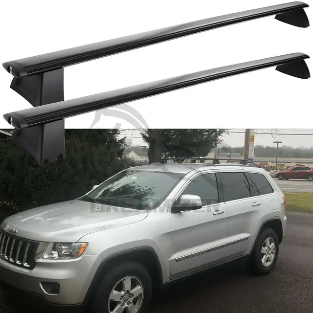 Car Roof Rack Cross Bars For Jeep Grand Cherokee 2011-2021 2012 2013 2014  With Grooved Side Rails Top Car Rack Luggage Carrier - Roof Racks u0026 Boxes -  AliExpress