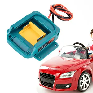 Power Wheels Battery Adapter Compatible for Makita 18V BL1830 BL1840 Power Convertor for DIY RC Toys