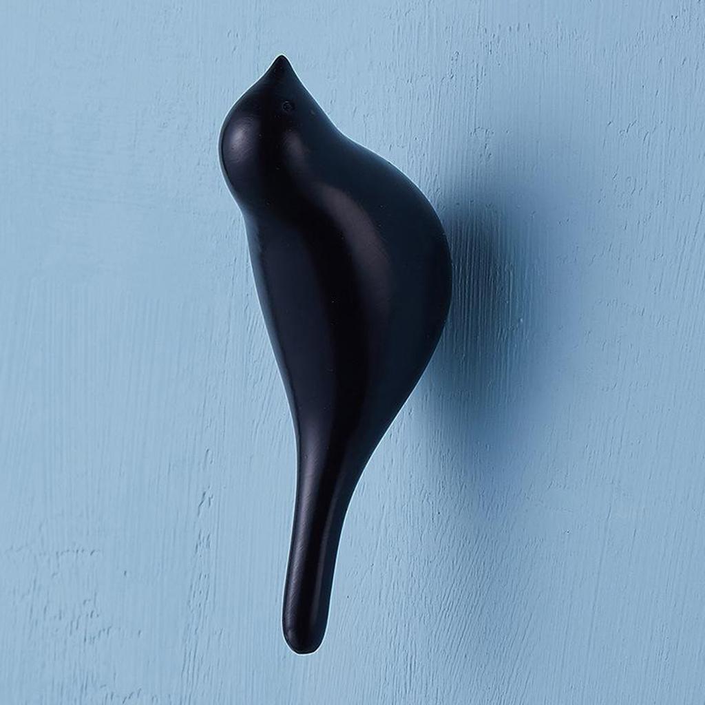 3D Resin Bird Shape Coat Hooks, Wall Hanger, Art Decoration, Help Your Home Get Organized