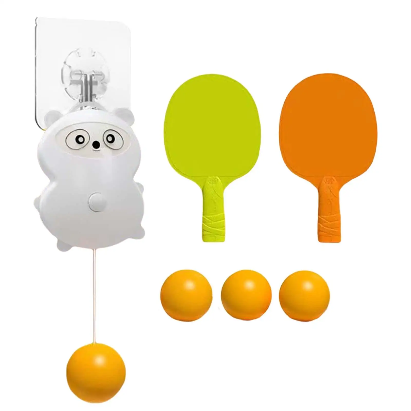 Portable Pingpong Trainer Hand Eye Coordination Training Toy Parent Child