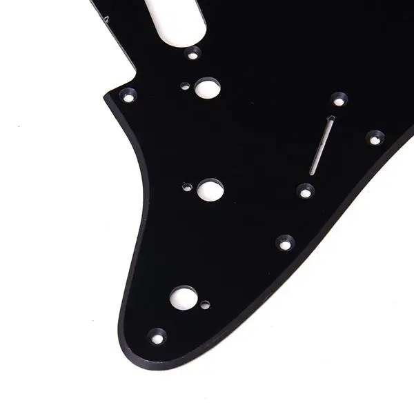 DIY Black Unfinished PVC Guitar  For ST Electric Guitar