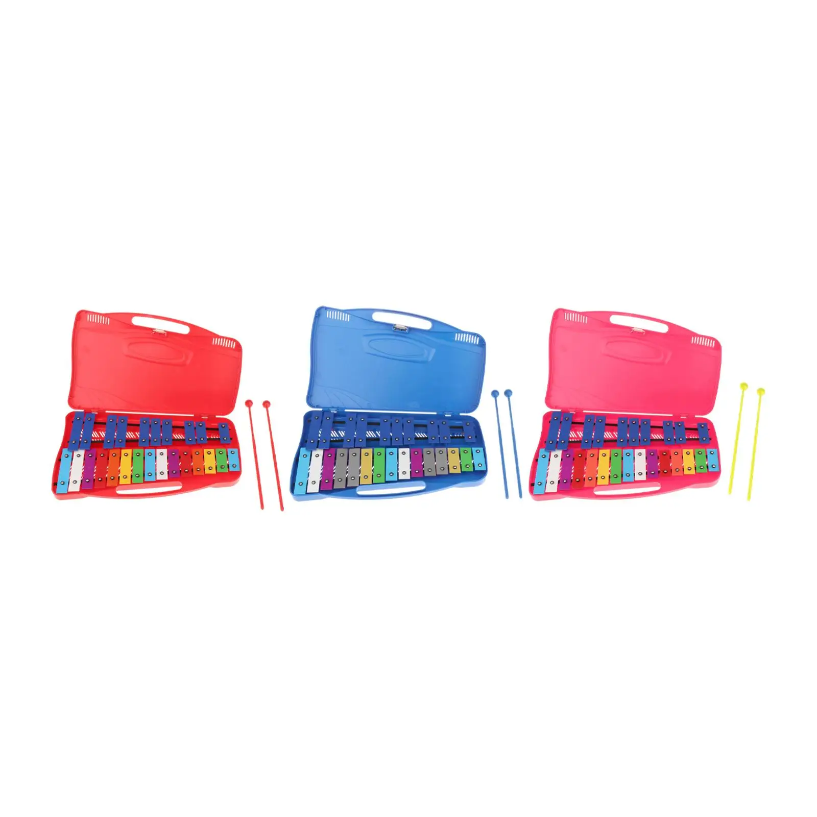Professional 25 Note Xylophone Perfectly Tuned Glockenspiel and Two Mallets for Adult Toddlers Preschool Baby Musical Instrument