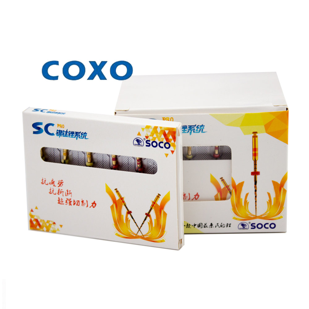 Best of COXO SOCO SC PRO Dental Root Canal File Heat-Activated Rotary Nitinol Tooth Pulp Files Thermally Activated Nickel-Titanium Reviews & Tips