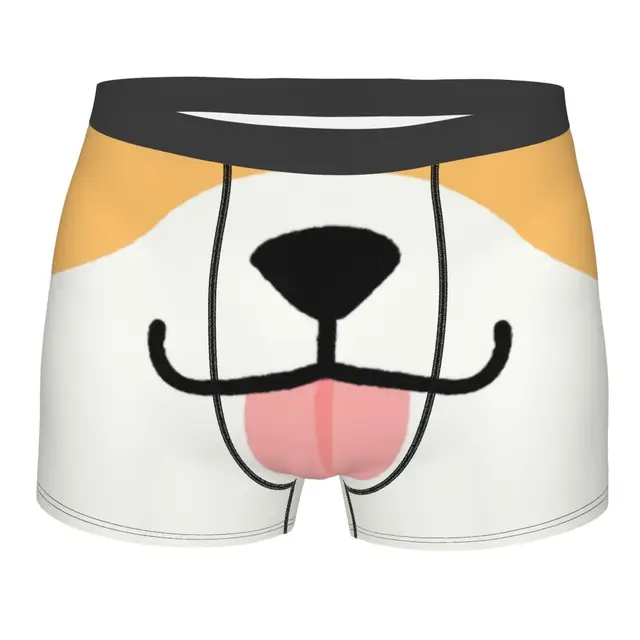 Zen Fox Red Fox Underpants Breathbale Panties Male Underwear Print