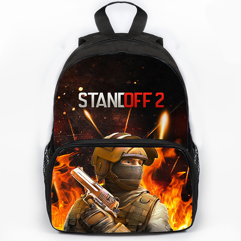 Standoff 2 Anime Canvas Schoolbag, Bookbag para