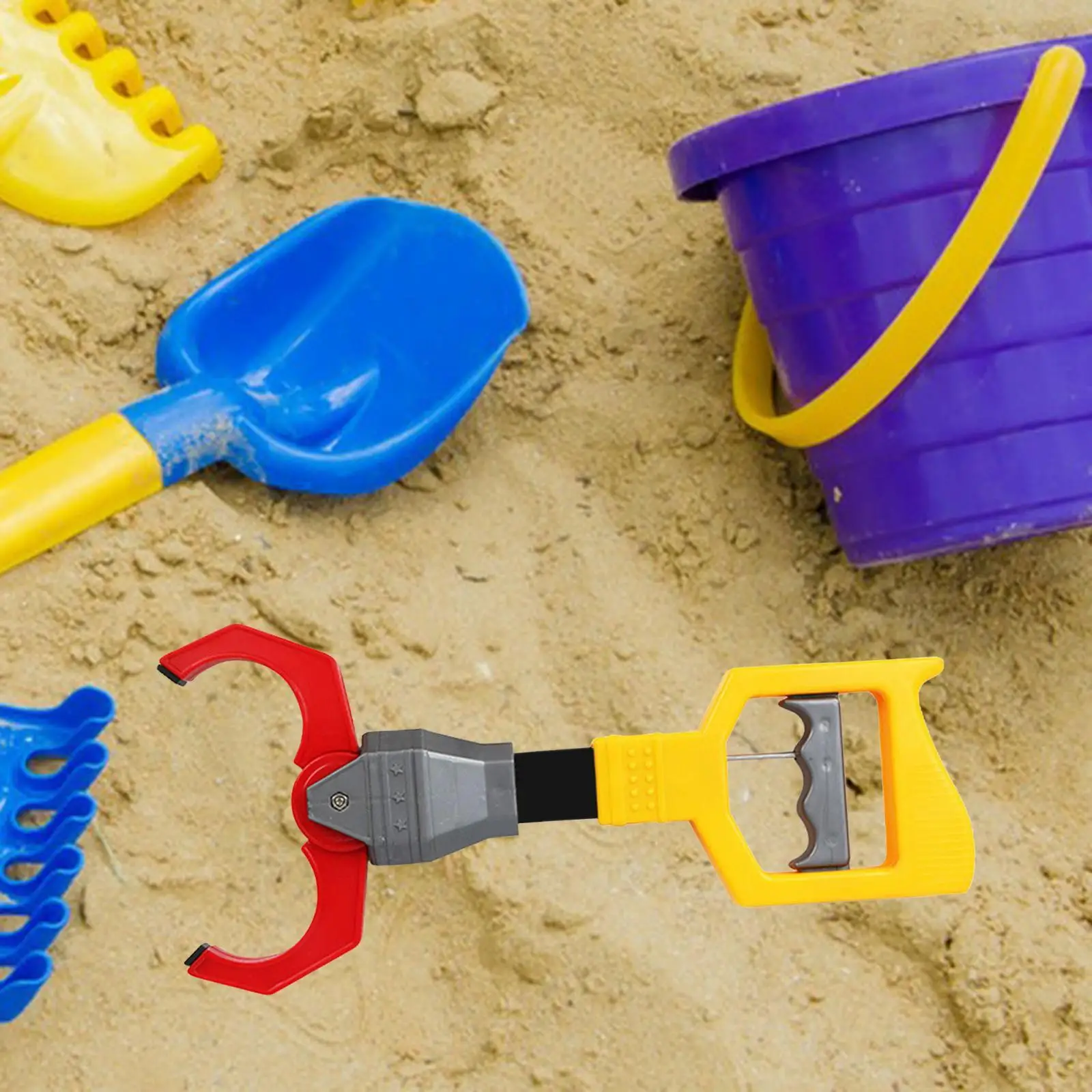Interactive Toy Grabber Robot Hand Claw Beach Accessories Gripper Trash Picker Trash Picking Toy for Girls Children Beach Toy