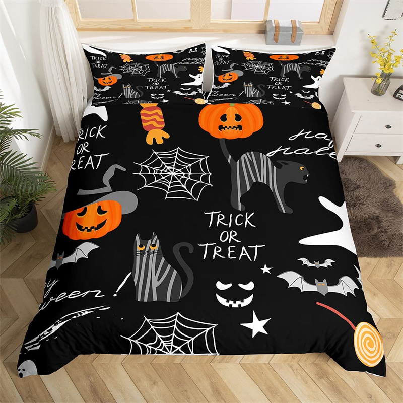 Pumpkin Tree Halloween Bed Set