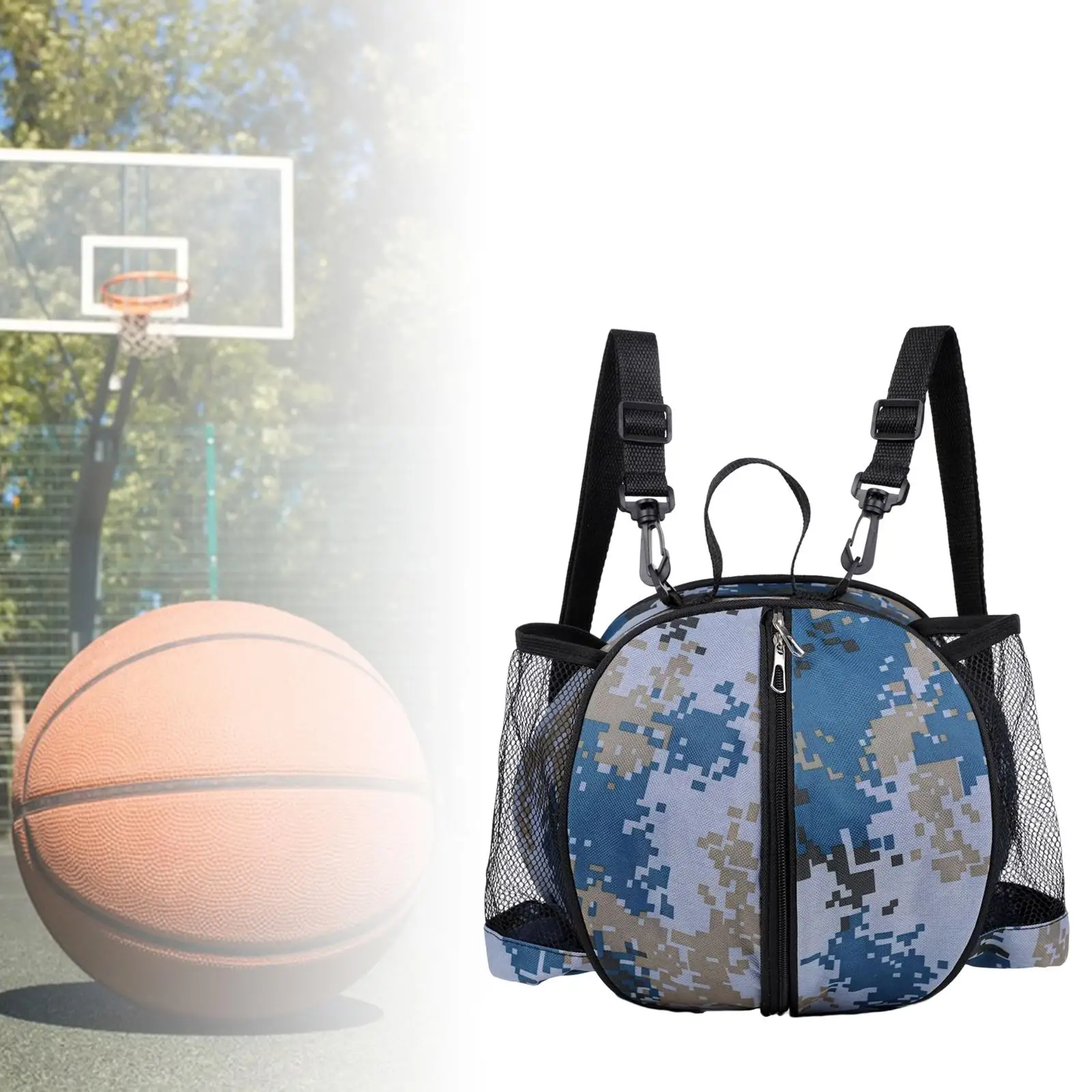 Basketball Shoulder Bag Backpack Soccer Storage Bag Holder Professional