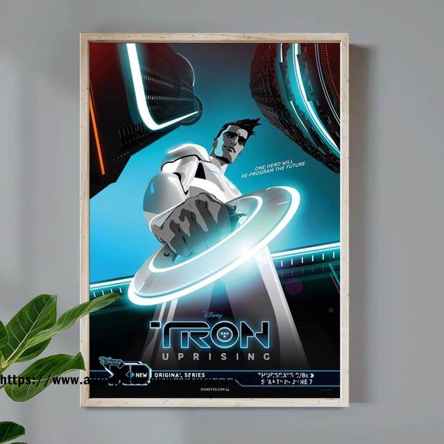  Novo pôster da animação Tron: Uprising