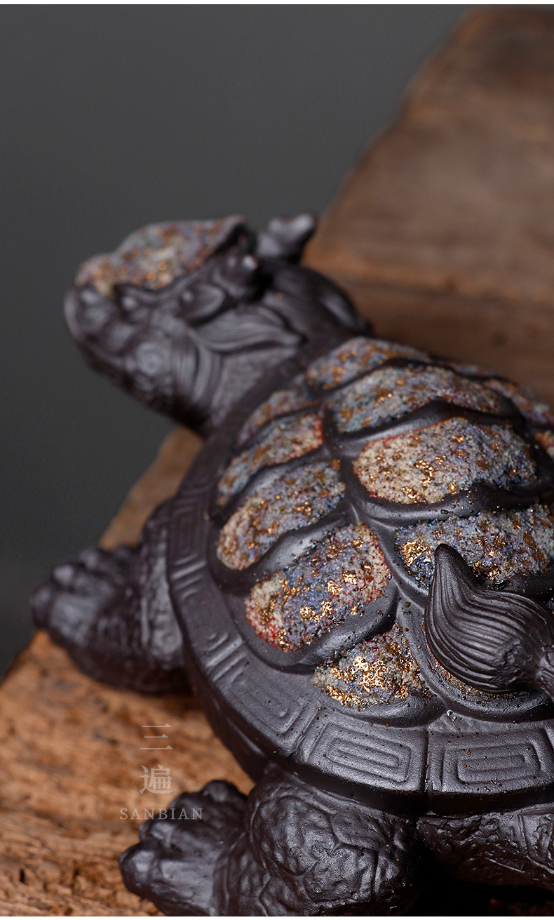 Rock and Mineral Colorful Dragon Turtle_12.jpg