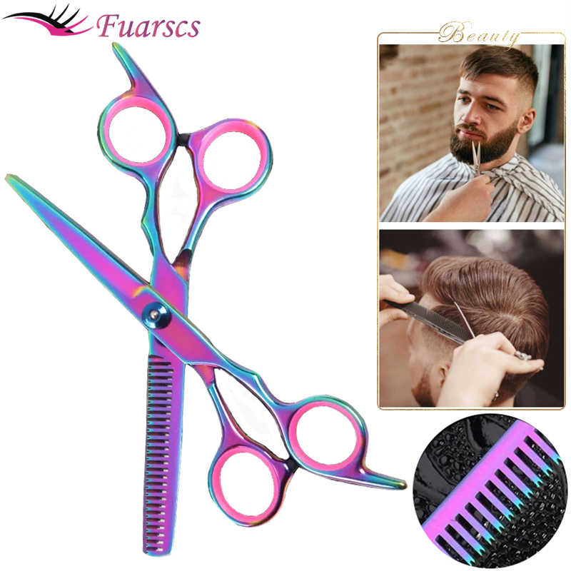 Best of 6 Inch Professional Hair Scissors Thinning Barber Cutting Hair Shears Scissor Hairdressing Scissors Salon Haircut Tool Reviews & Tips