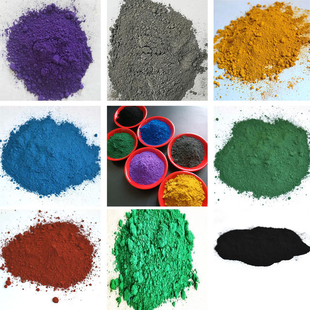 500g Color Cement Powder Pigment/iron Oxide Pigment Garden Lawn