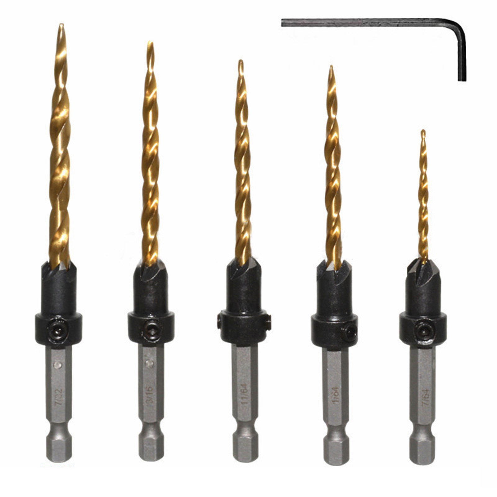 Countersink drill on sale bit kit