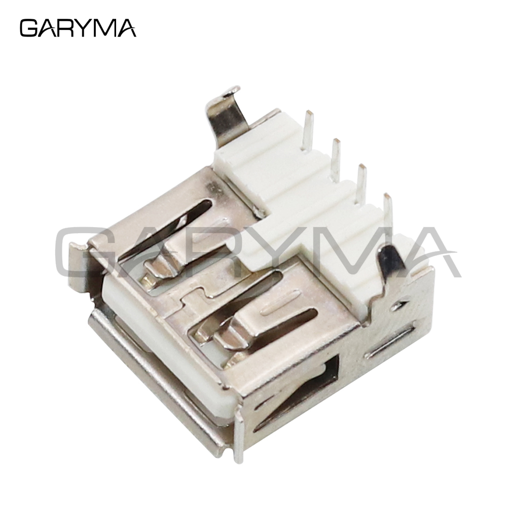 10 Stück USB-Typ-A-Buchsen für Leiterplatten, USB-A-Typ-Standard-Lötanschlüsse – Detail 5