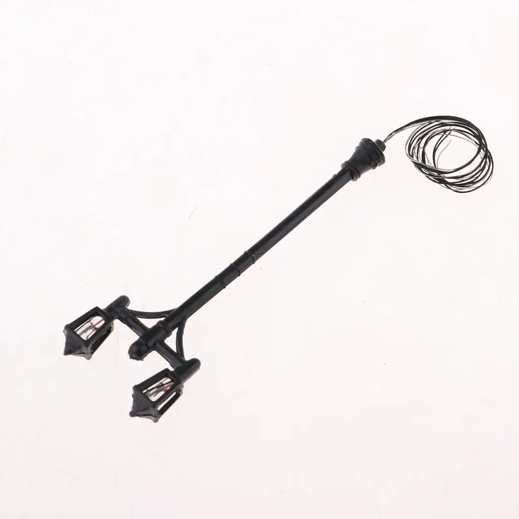 10pcs Double Head Street  Lights for  Table Scenery Accessory