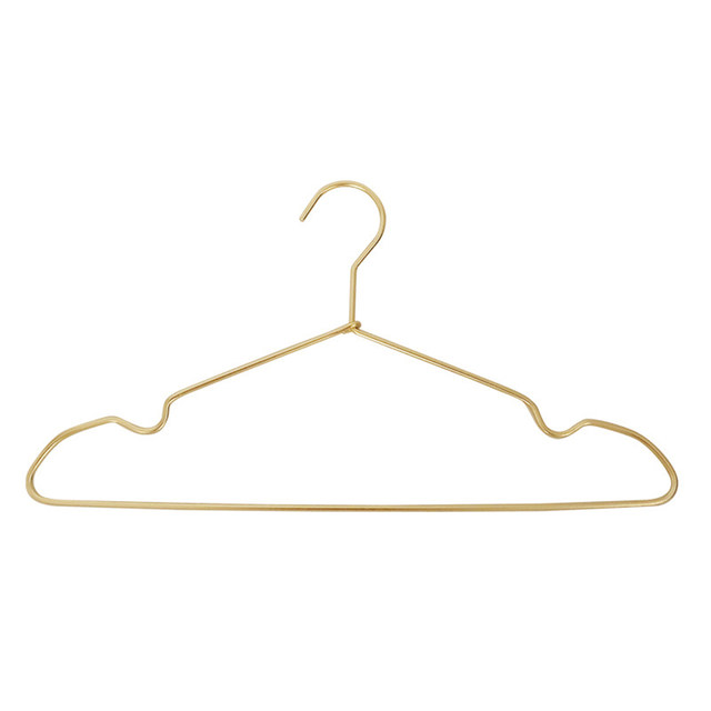 10 Pcs Clothes Hangers Heavy Duty Metal Strong Non-Slip Clothing Coat Hanger for Bedroom New, No Concave