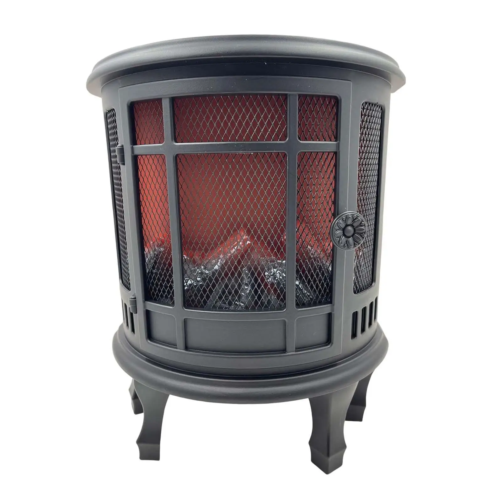 Simulation Fireplace Lanterns Night Lamp Home Decor Tabletop Decorative LED
