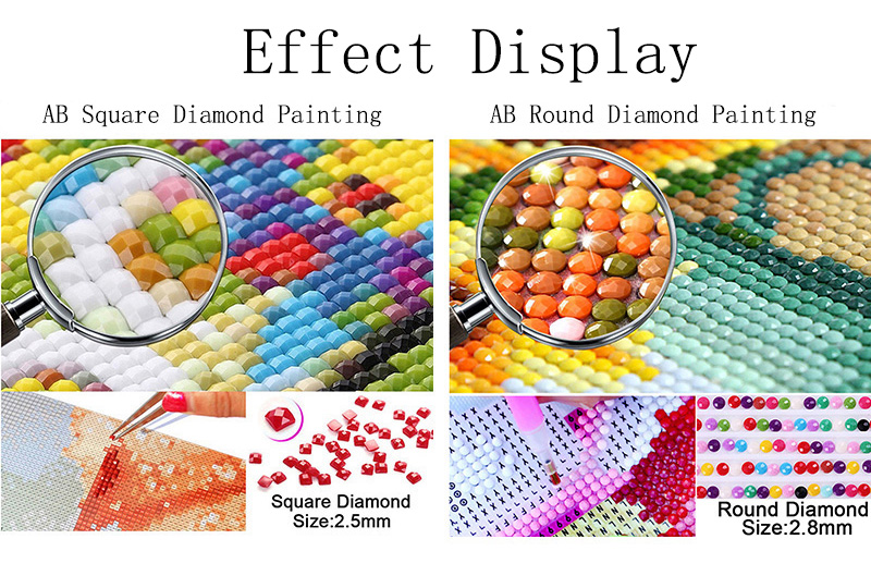 Description Picture 3 of itemAB diamond cross stitch Marilyn Monroe 5D DIY diamond embroidery rhinestone painting diamond painting