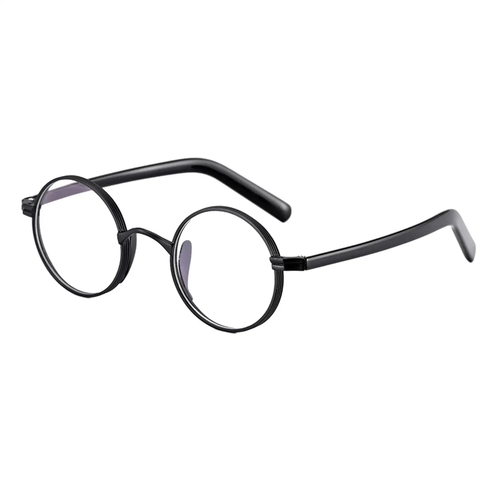 Glasses Frames Eyewear Frames Oval for Women Men, Classical Retro Lightweight Titanium Alloy Eyeglass Frame Eyeglasses Frames