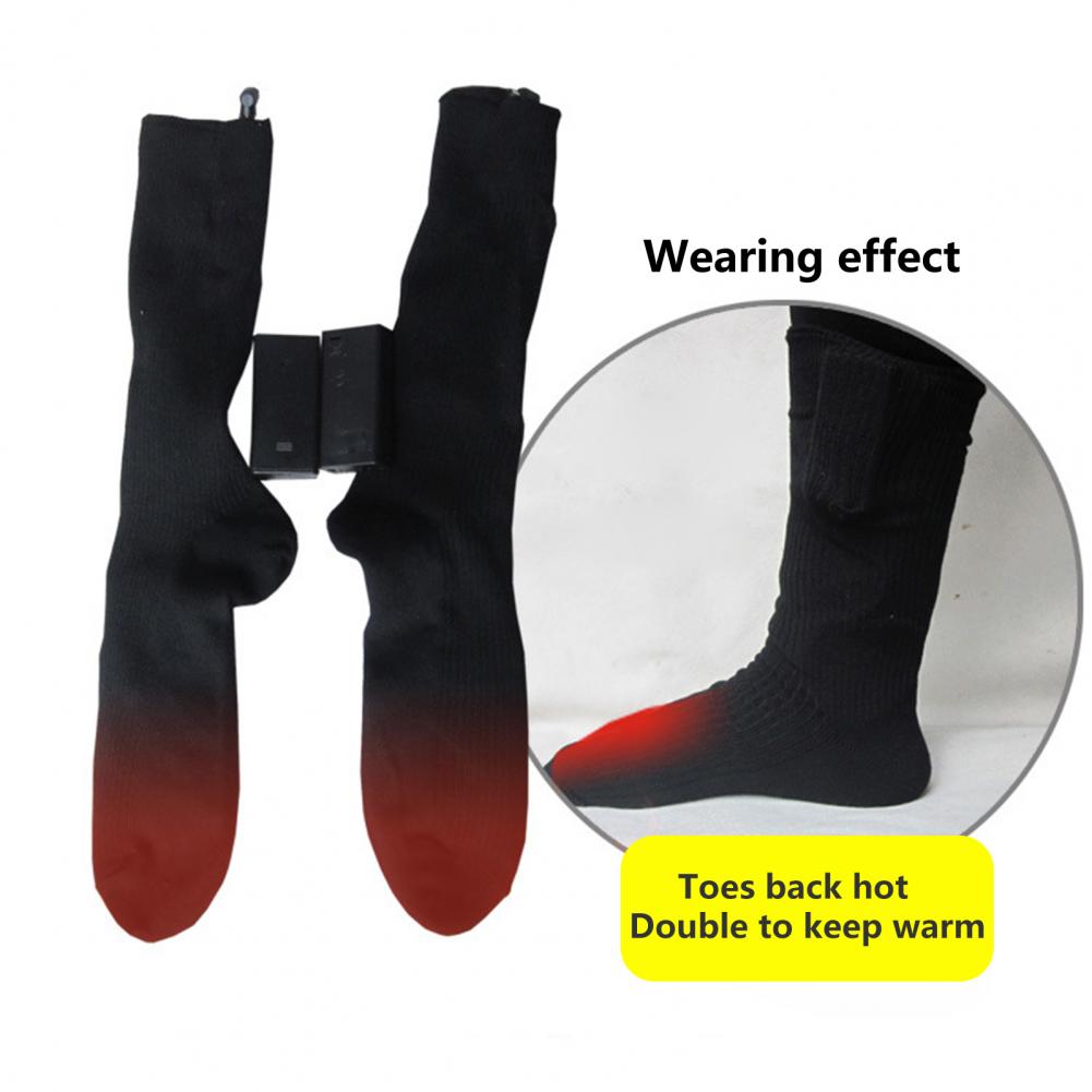 socks with toe warmer pocket