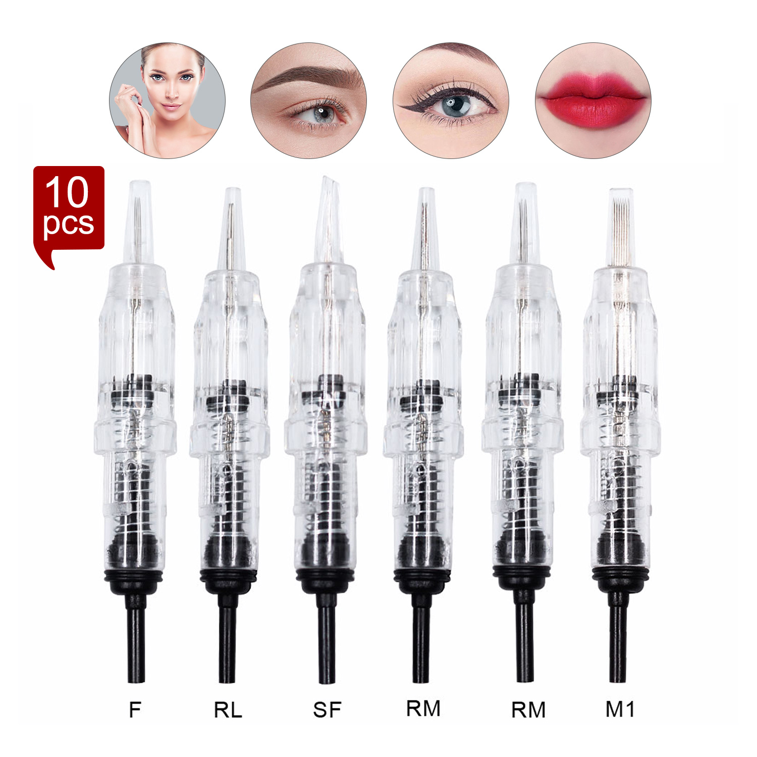 Best of Sterilized Permanent Makeup Cartridges Tattoo Needles Cartridge Permanent Makeup Needles Eyebrow Tattoo Cartridges Reviews & Tips