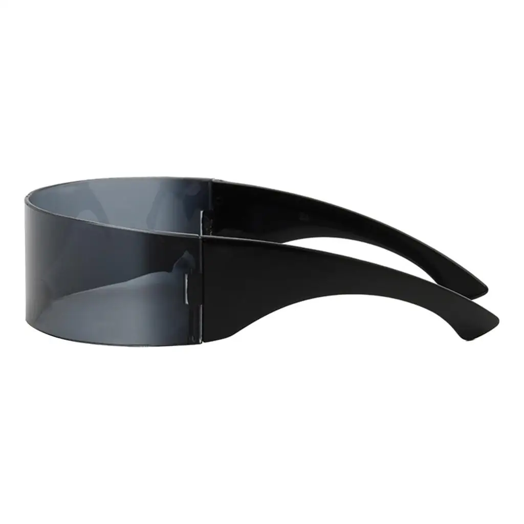  Mirror Sunglasses Futuristic Soldier Glasses up Party Costume Eyeglasses Photo Props Eyewear