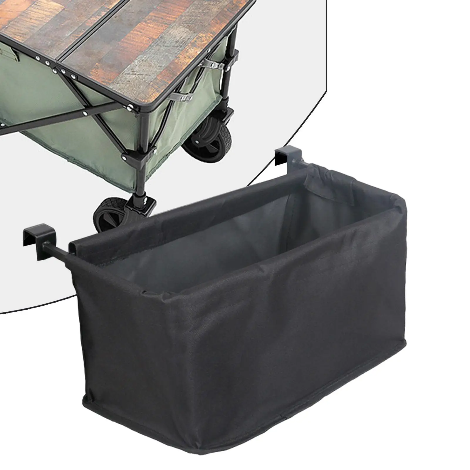 Wagon Cart Tail Bag Beach Wagon Cart Accessories Portable Hand Push Pull Cart Basket Utility Easy Attach Wagon Storage Bag