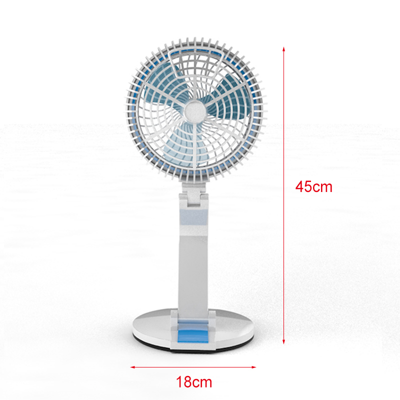 Title 22, 1600mAh Ventilador Solar Potente Para Casa USB ...