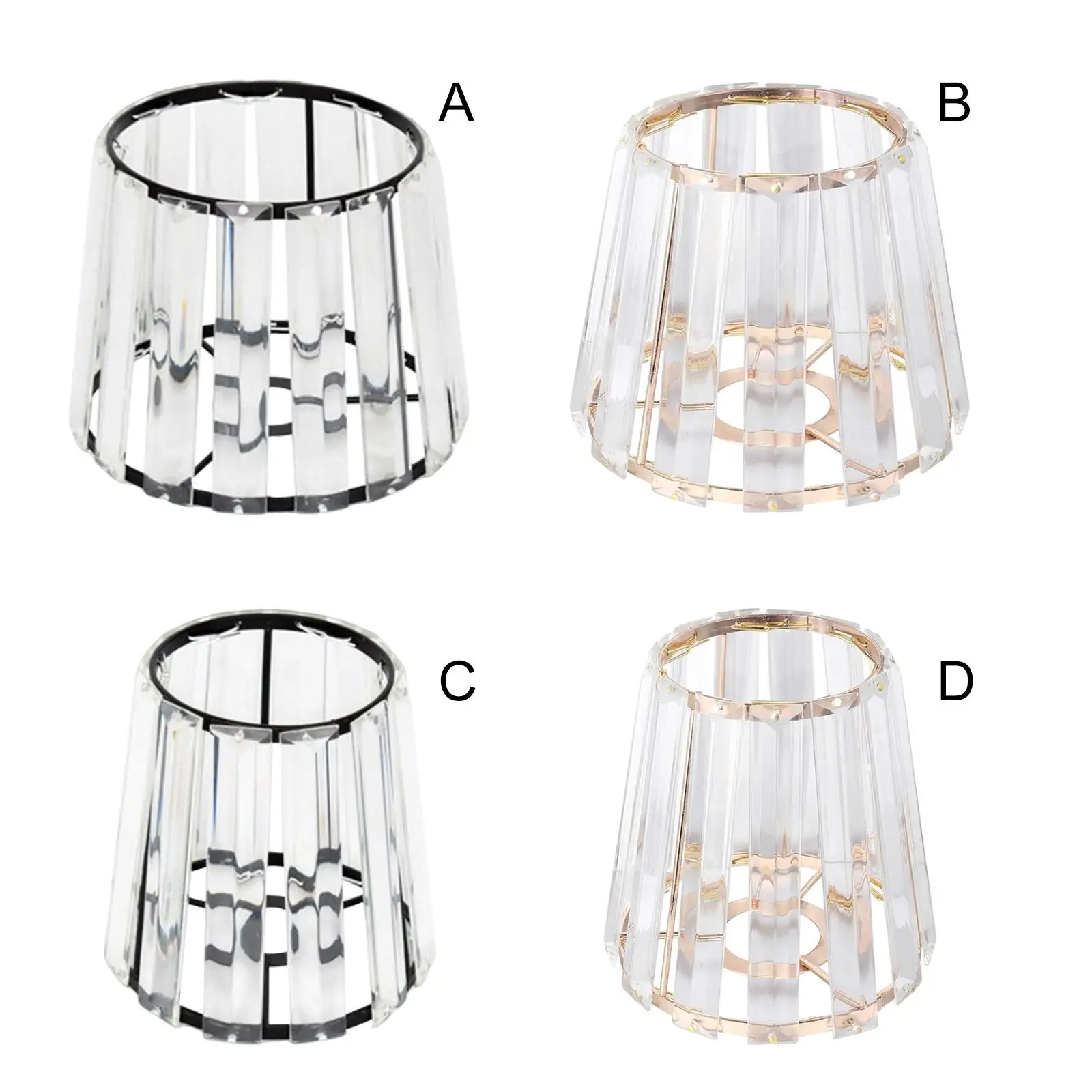 Nordic Style Crystal Lampshade Lighting Cover Hanging Light Shade Decorative