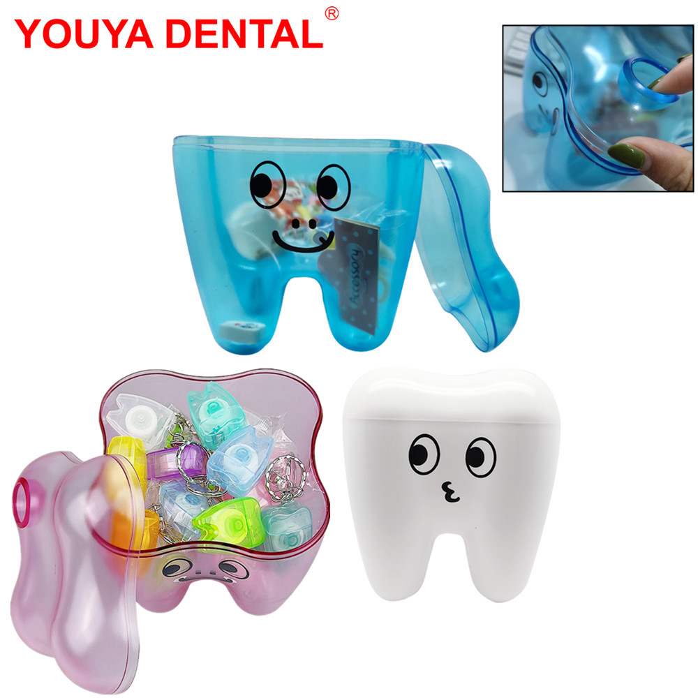 Best of Dental Small Items Storage Box Plastic Dentistry Accessories Dentist Gifts Cute Tooth Shaped Desktop Storage Box Sundry Storage Reviews & Tips