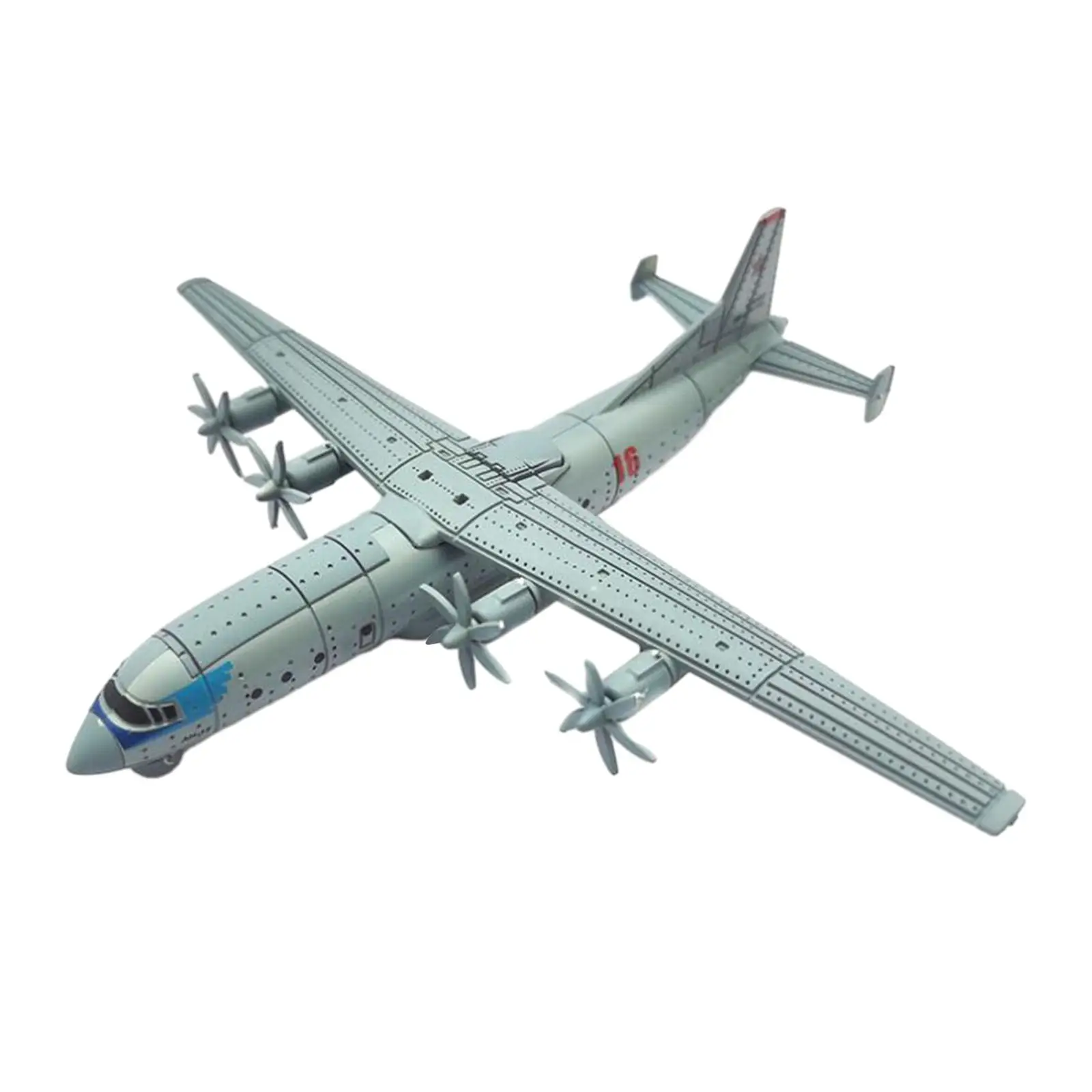 1:240 4D Aviation Model Building Model Miniature DIY Assemble Aircraft for Kids Collectibles Gift Party Favors Children