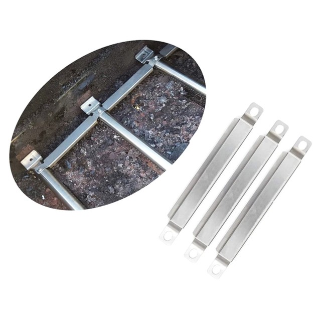 Support De Barbecue En Acier Inoxydable T210 - Hauteur Réglable, Tube 3,5 Cm, Pour Grilles Jusqu'à 70 Cm, 5 Niveaux