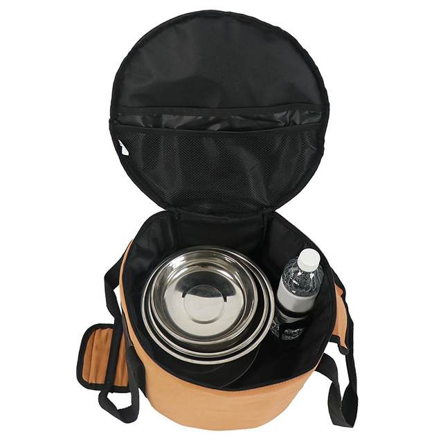Lot De 4 Sacs De Vaisselle - Rangement Couverts En Acier - Sac Imperméable Pour Camping, Bureau, école - Multi-couleurs