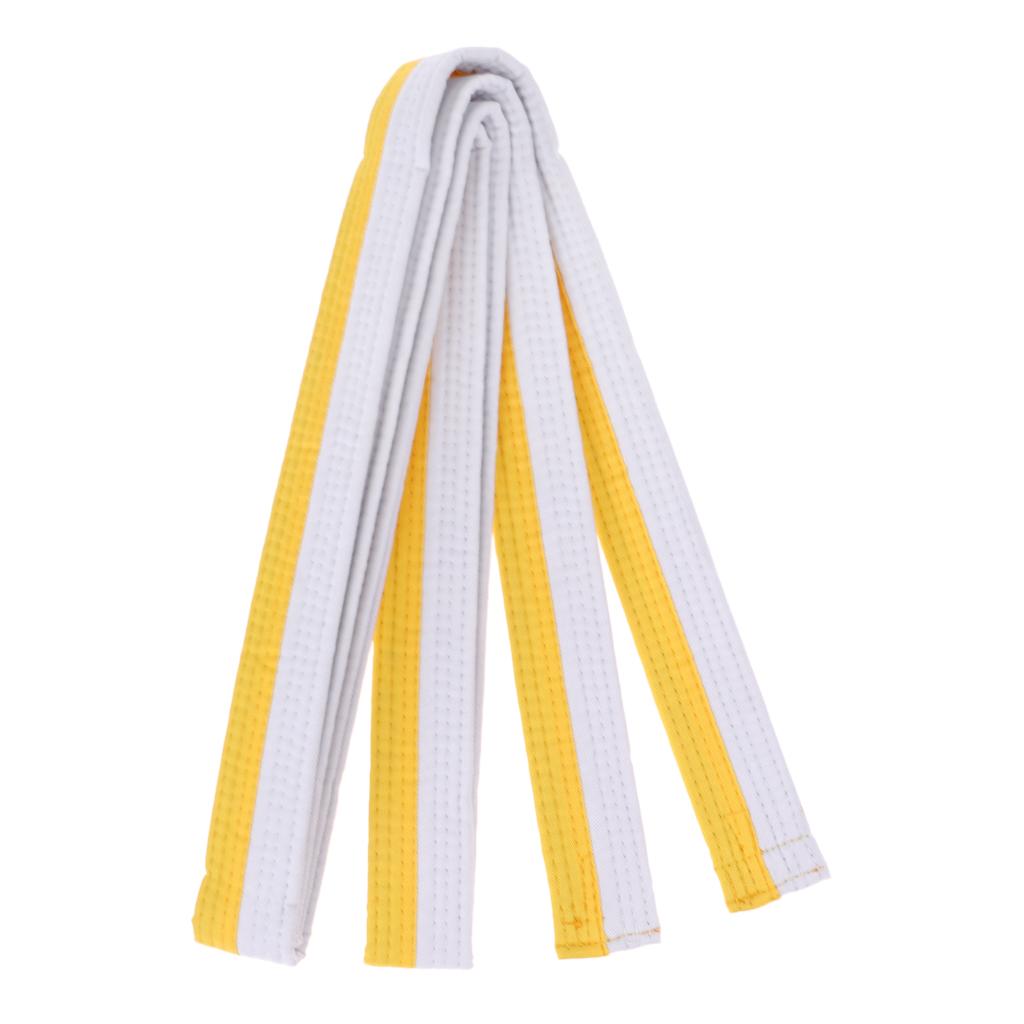 Durable Taekwondo Belt Double Wrap (Colors) Belt Judo Aikido Belt