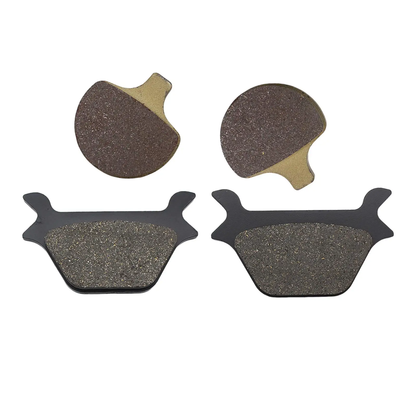 4Pcs Motorcycle Front Rear Brake Pads Wear Resistant Sturdy High Strength for