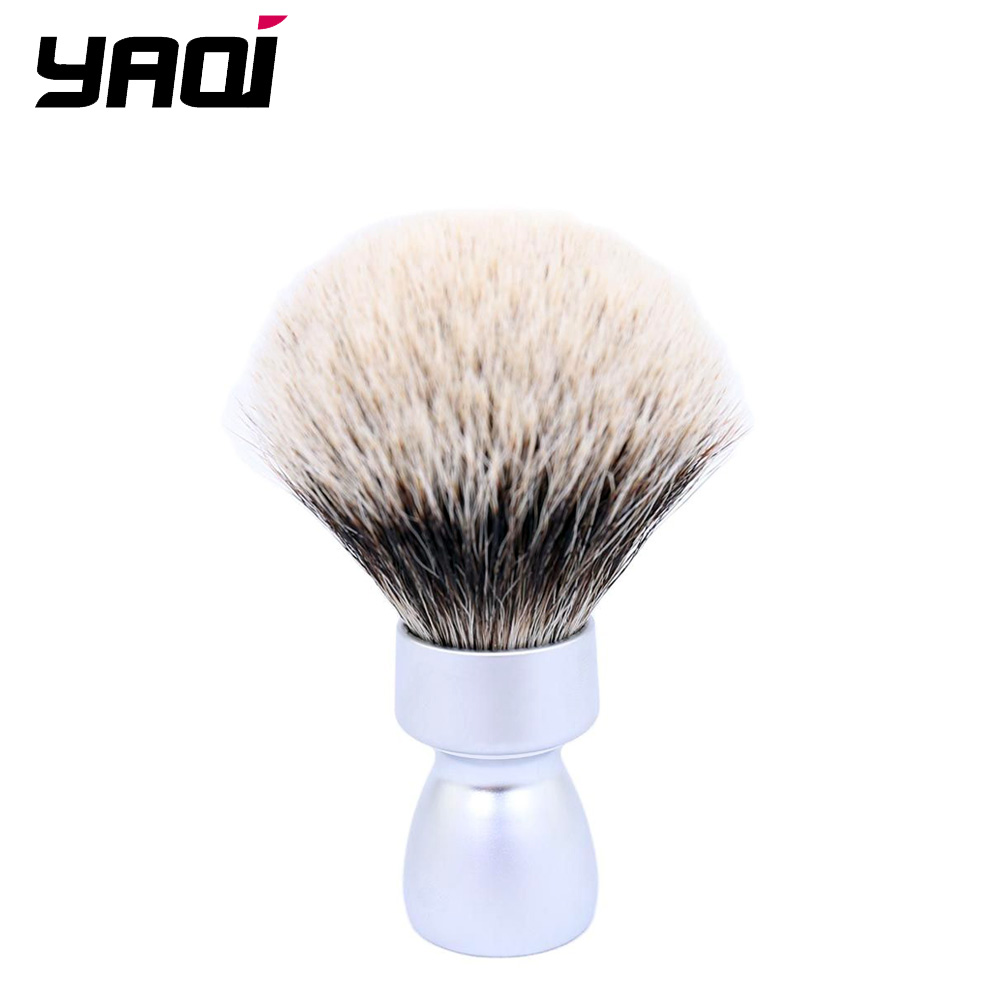 Best of Yaqi Matte Chrome Color Metal Handle Best Badger Hair Shaving Brush For Men Reviews & Tips