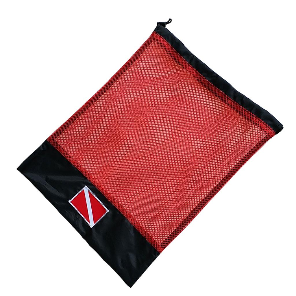 Portable Dive Swimming Mesh gear pouch for Scuba Diving Snorkeling Beach Travel