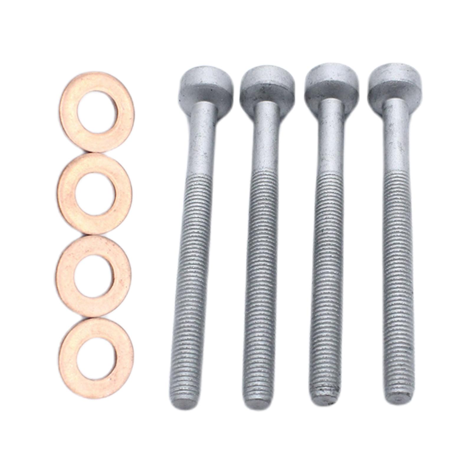 8 Pieces Injector Bolts Washer Set Kit Replaces Professional Spare Parts Easy to Install Durable for Mercedes Sprinter W906