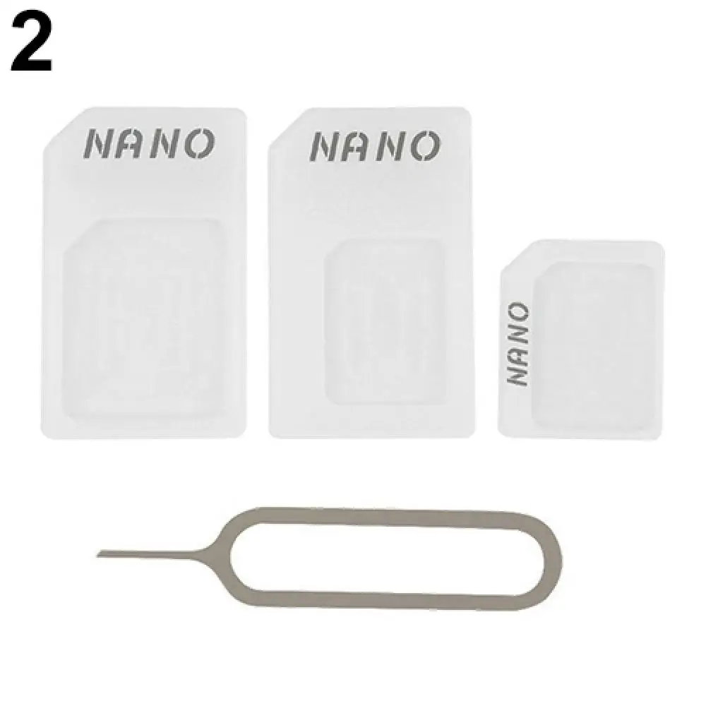 Переходник нано-микро-сим Nano Sim Adapte