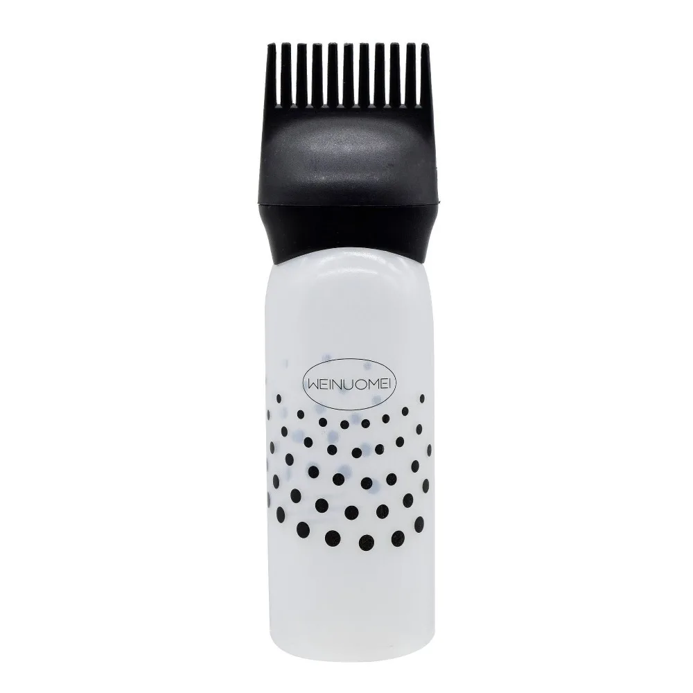 Description Picture 2 of item1PC 160ML Hair Dye Applicator Bottles Plastic Dyeing Shampoo Bottle Oil Comb Brush Styling Tool Hair Coloring Hair Tools
