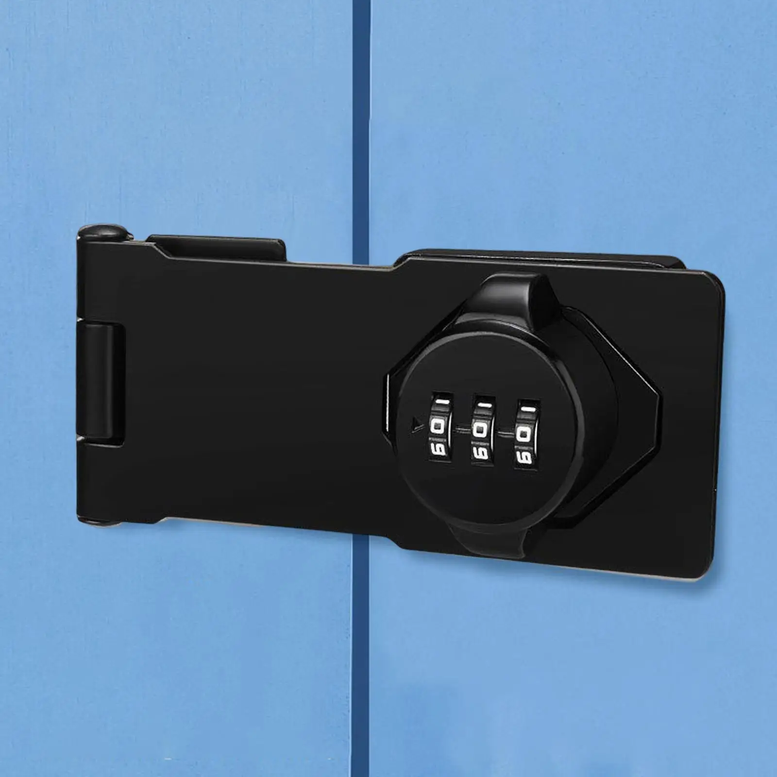 Keyless Cabinet Door Lock File Cabinet Lock Mechanical Combination Lock Security Lock Password Lock for Barn Door Garden Garage