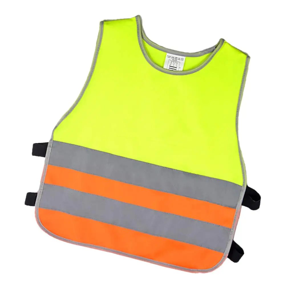 Kids Reflective Vest Jacket with Reflective Strips Children Outdoor