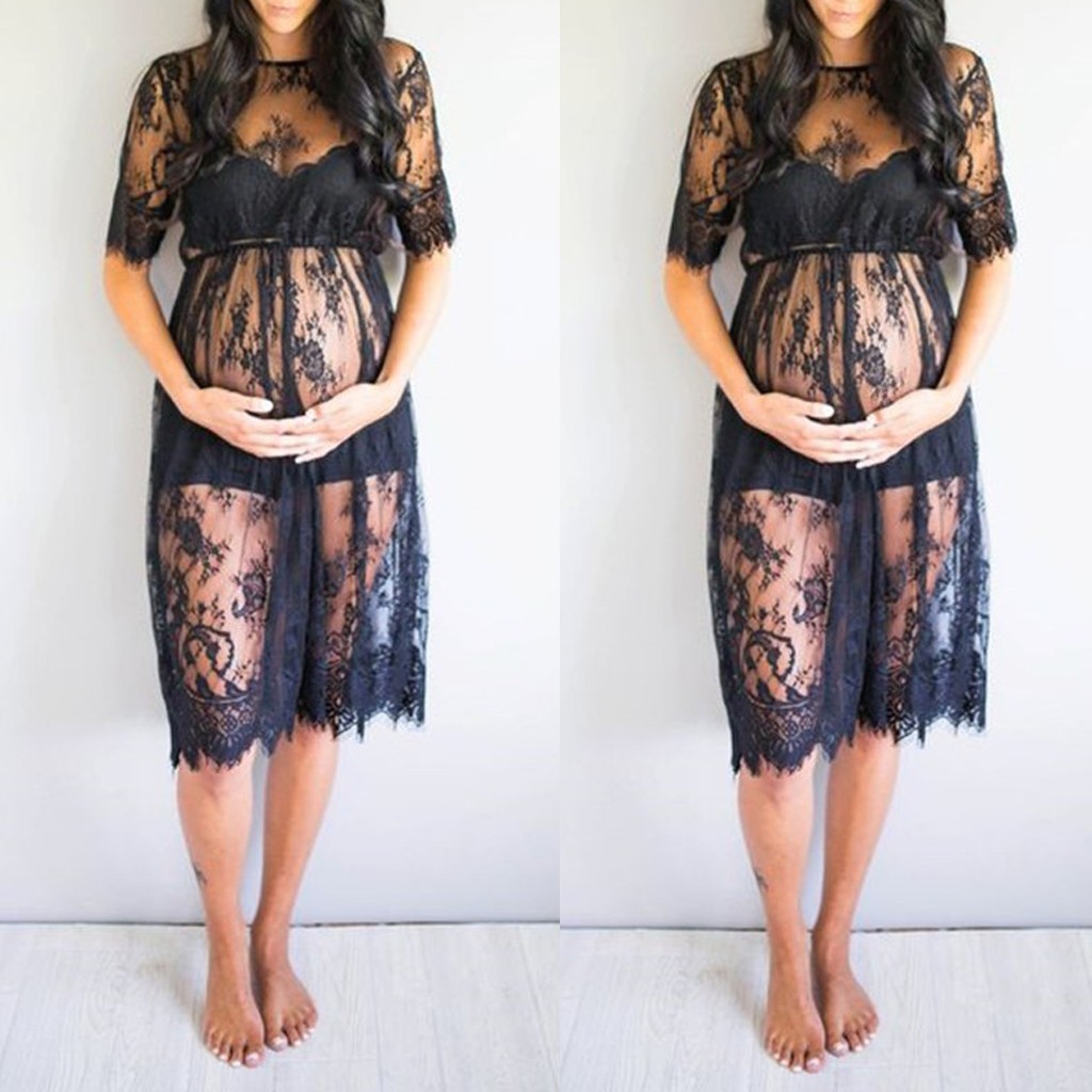 Pregnancy Lace Dress 1