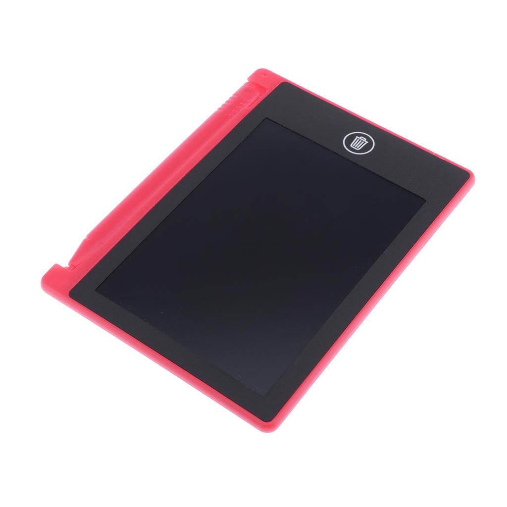 Wordpad Drawing Pad Writing Drawing Tablet LCD Metal Red 4.4 Inch Flexible Toy