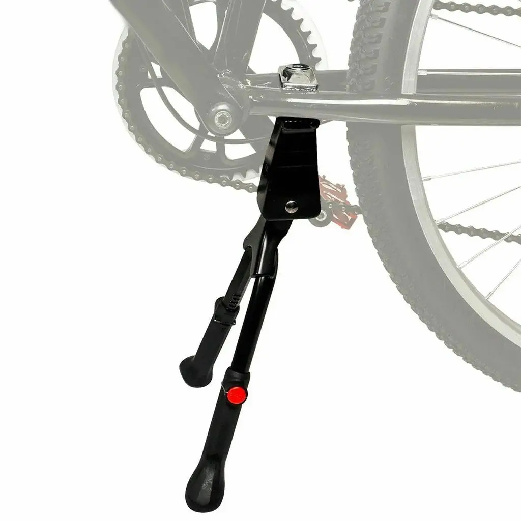 Steel Bike Kickstand Bicycle Stand Adjustable Height for 26``-29`` Bikes