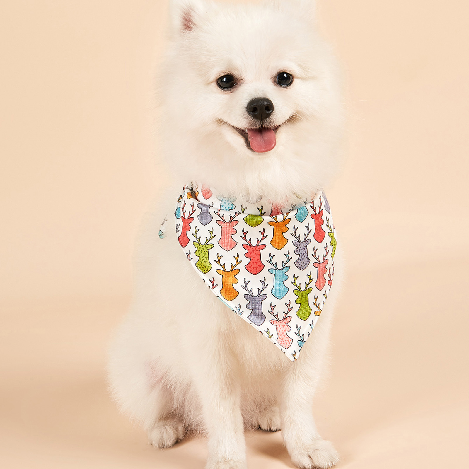 Title 17, Christmas Dog Bandanas Santa Claus Dog Scarf Fo...