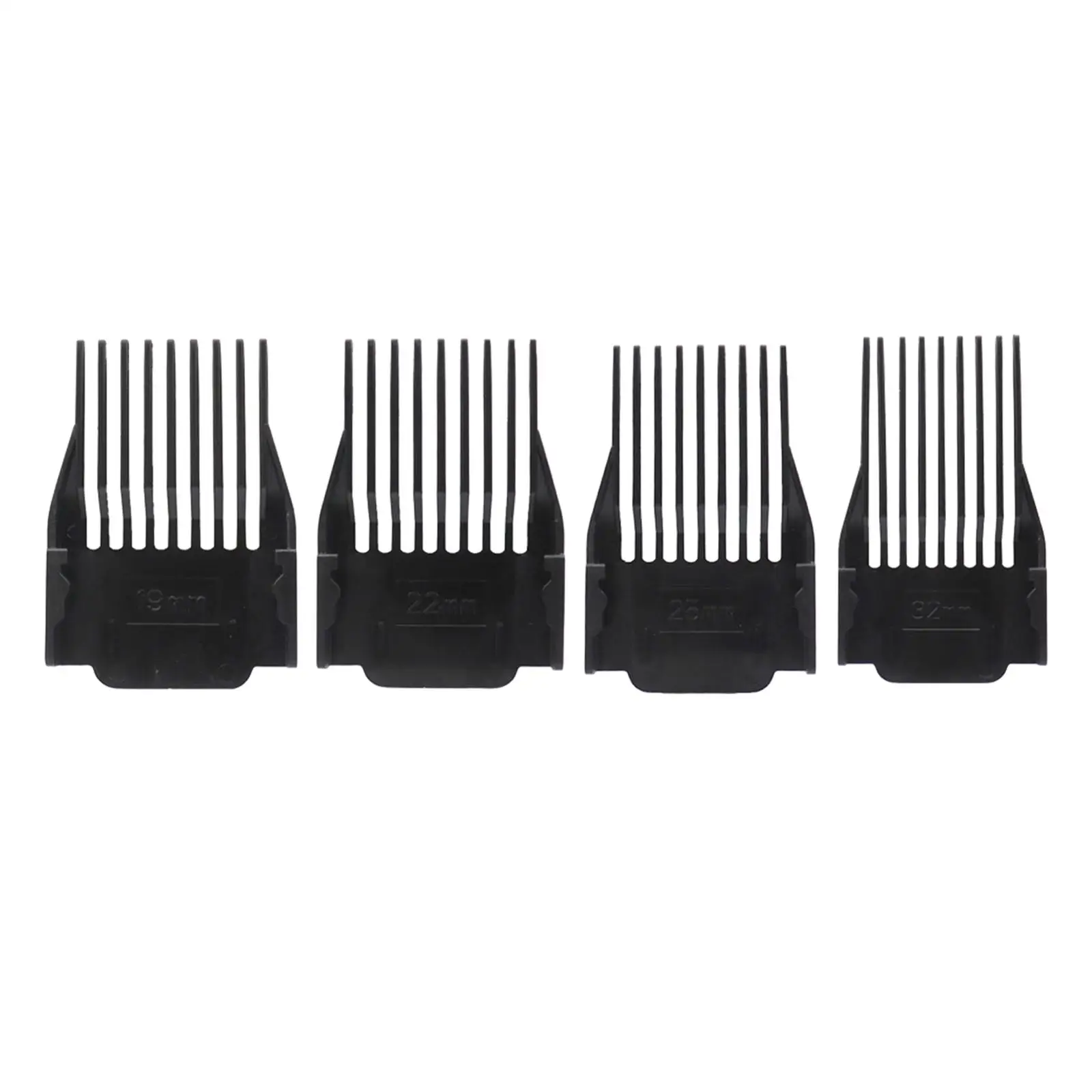 4x Hair Combs Professional Limit Comb Universal for Attachment