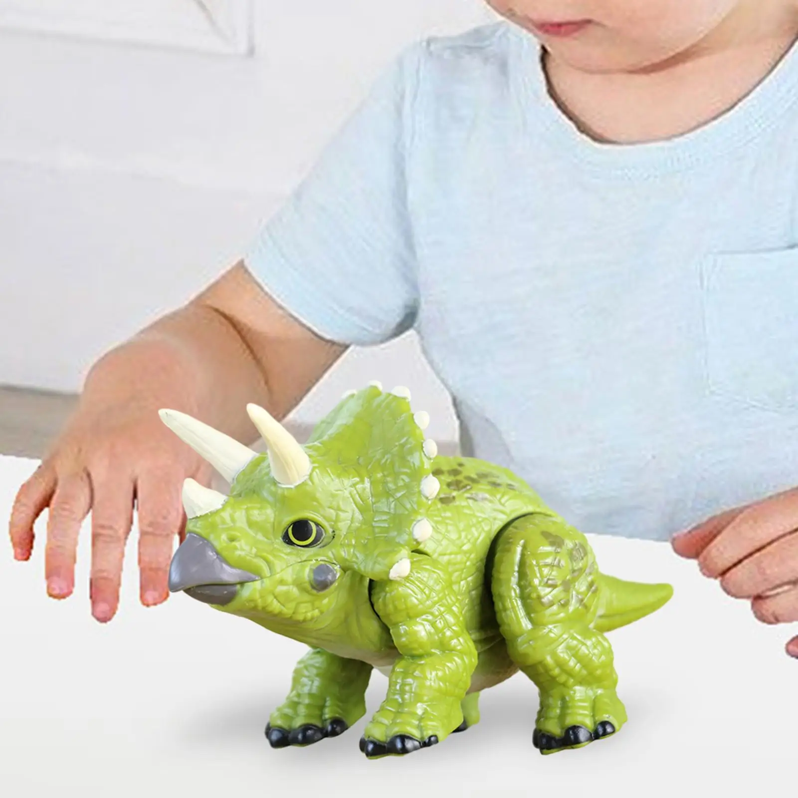 Dinosaur Figure Toy Animal Figurine Model, Realistic Figure Simulated Dinosaur Toy, Movable Joints for Party Favors Gift Cars